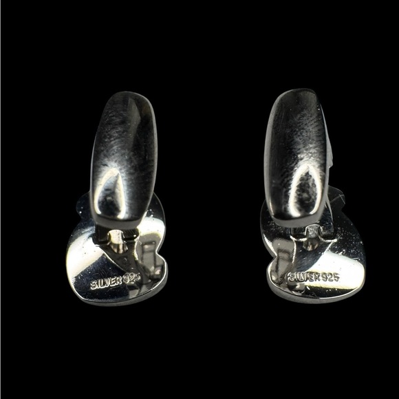 YSL .925 Silver and Gold Cufflinks - Picture 2 of 3